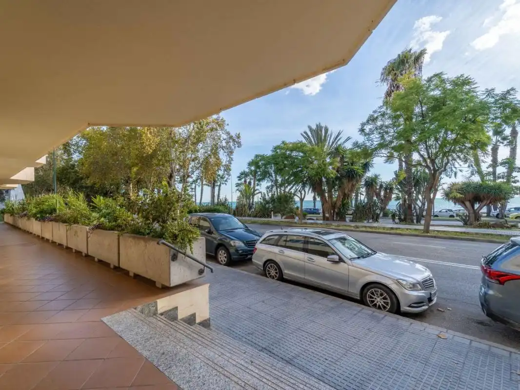 Vista exterior de Piso en venta en Málaga con Aire acondicionado, Calefacción y Amueblado