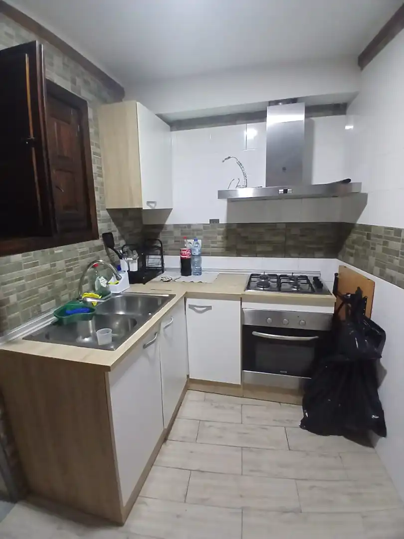 Küche von Wohnung zur Miete in Pineda de Mar mit Möbliert, Ofen und Balkon