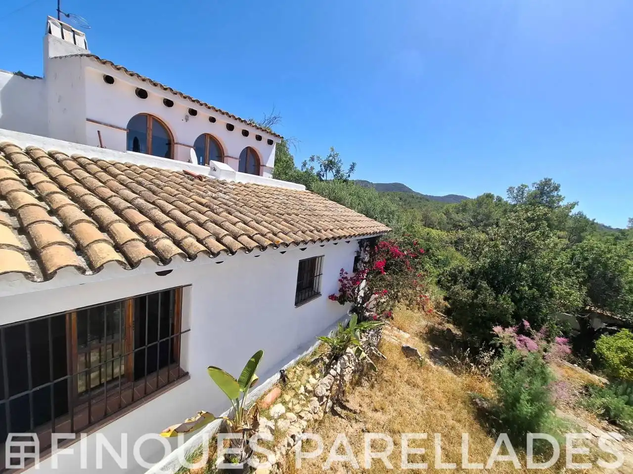Vista exterior de Casa o chalet en venta en Sitges con Jardín privado y Terraza