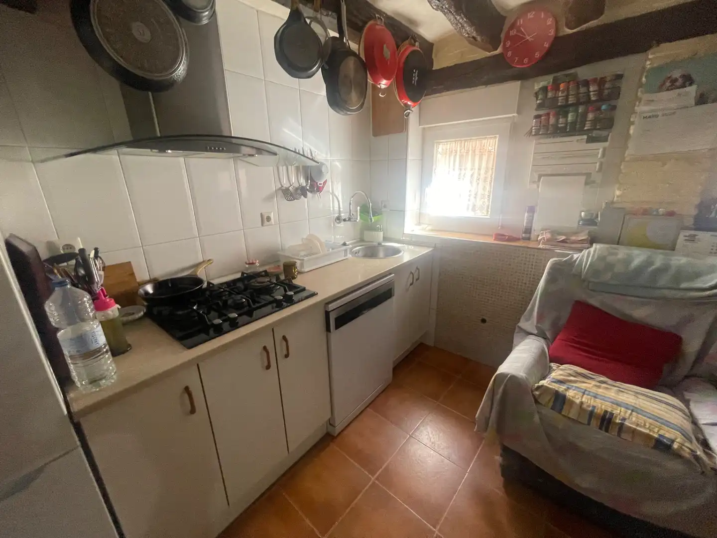 Cocina de Casa adosada en venta en Calahorra con Aire acondicionado, Calefacción y Terraza