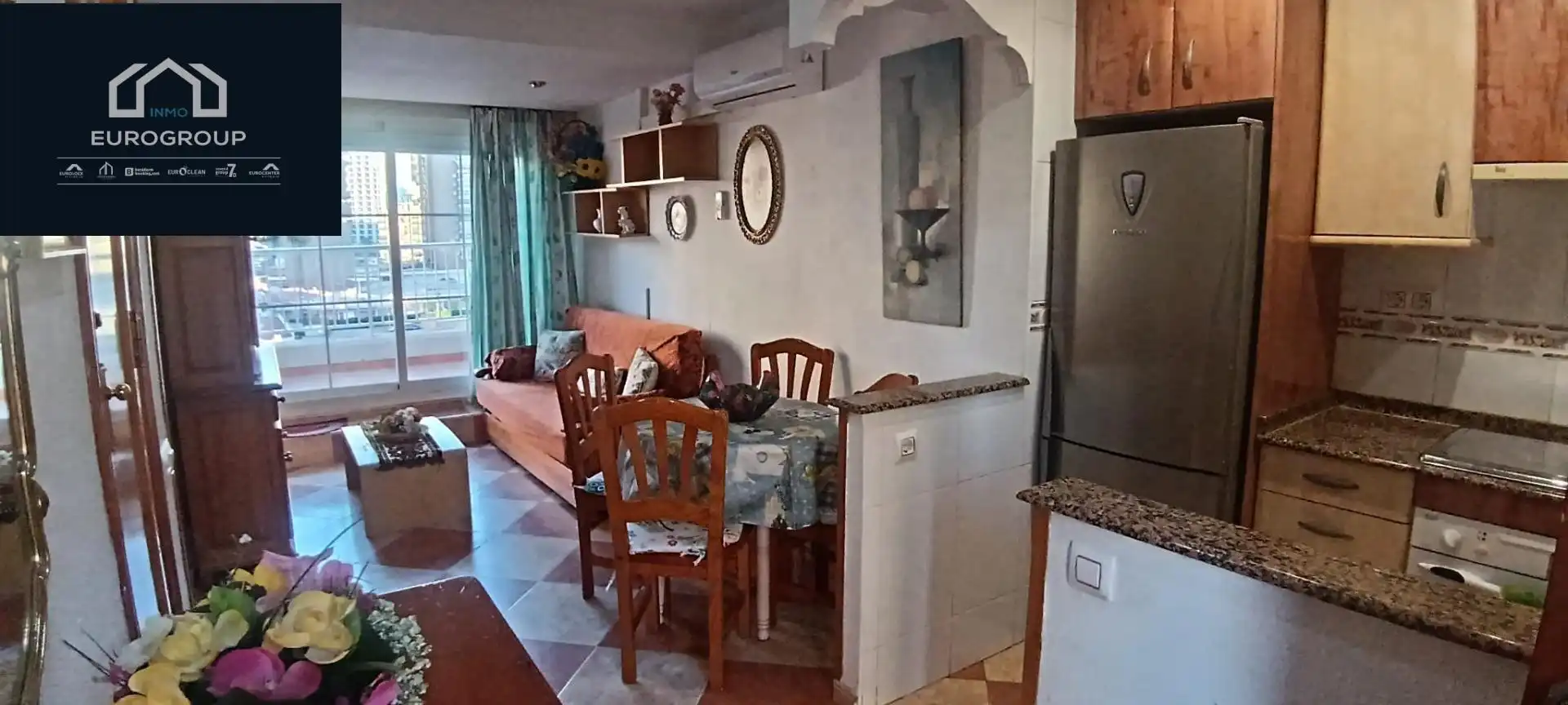 Sala d'estar de Àtic en venda en Benidorm amb Aire condicionat i Terrassa