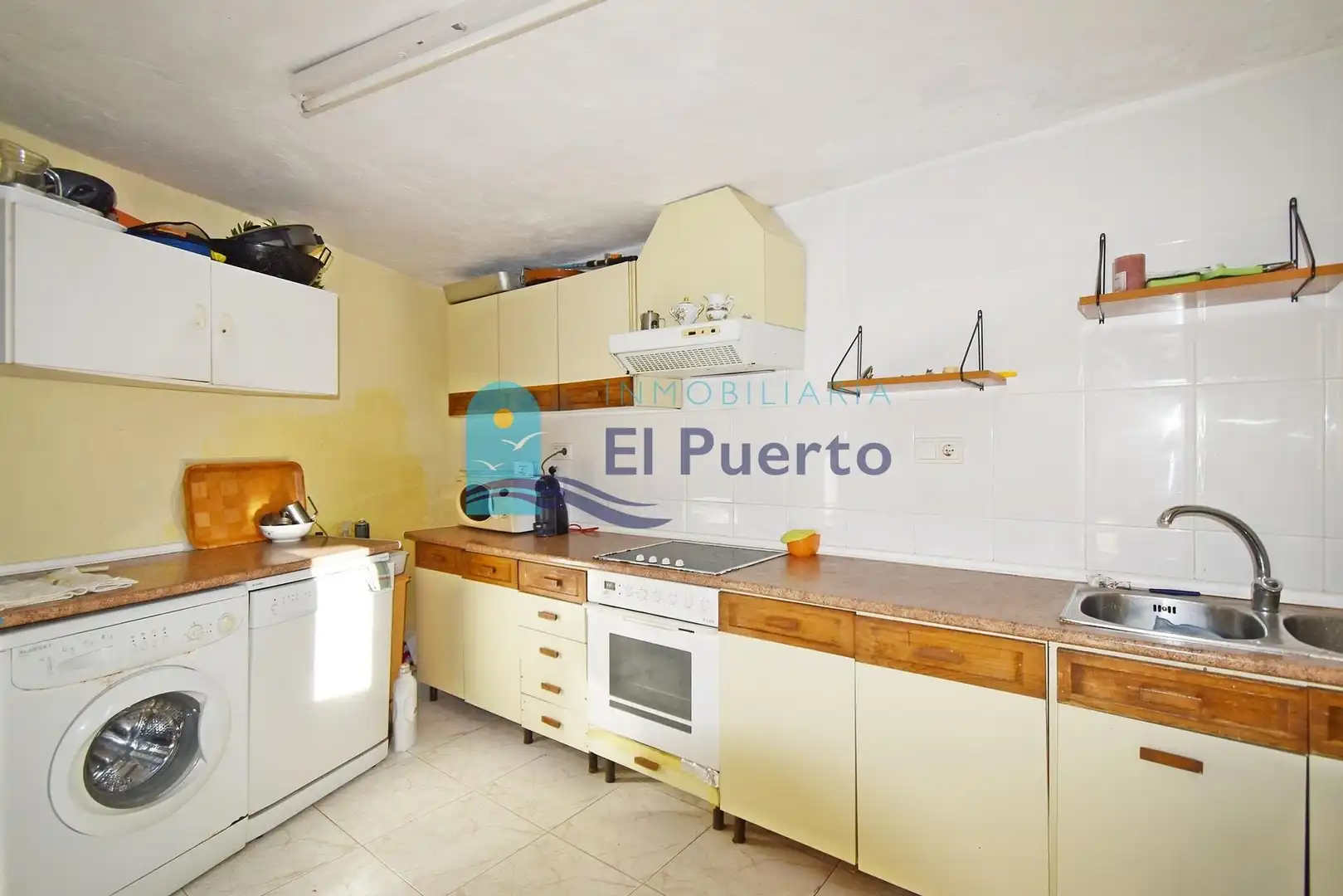 Cocina de Dúplex en venta en Cartagena con Aire acondicionado, Jardín privado y Terraza