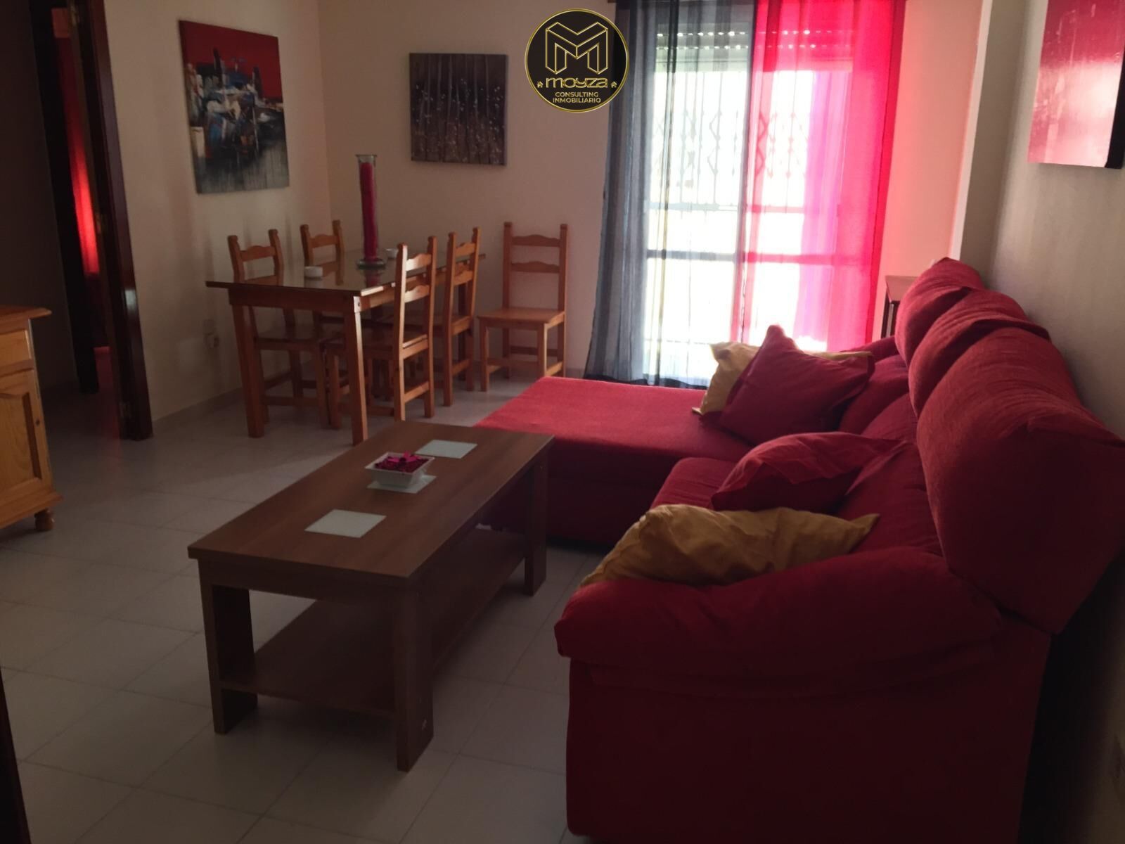 Living room of Flat for sale in  Jaén Capital  with Air Conditioner and Balcony
