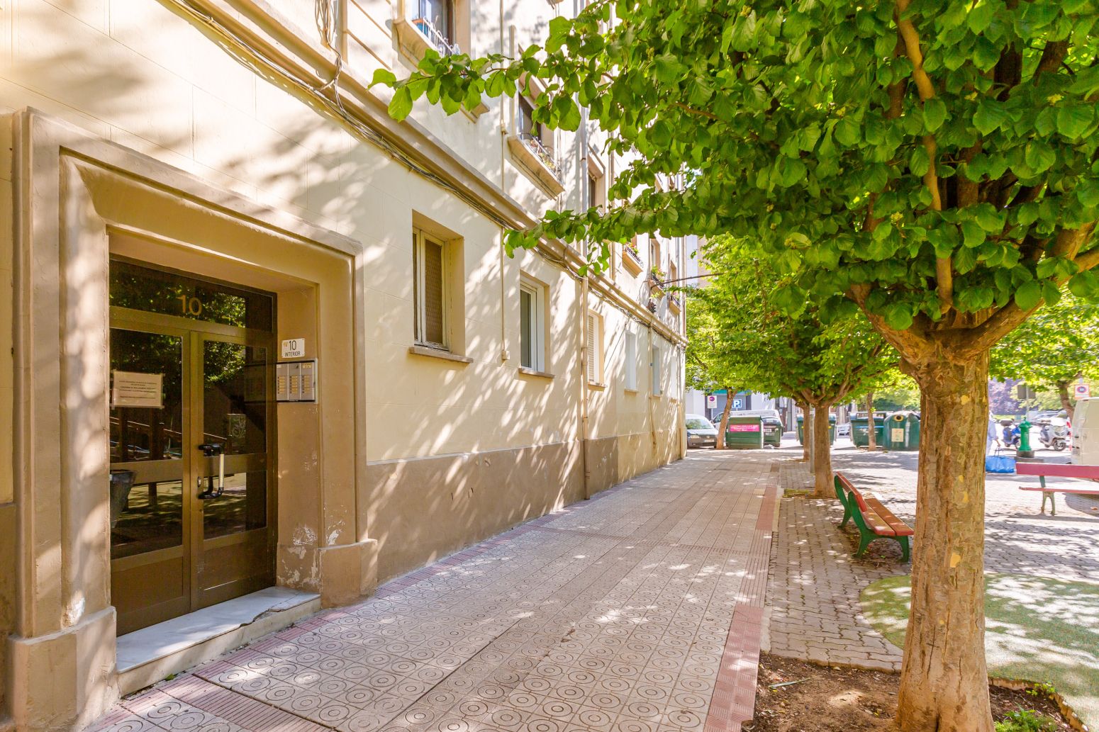 Vista exterior de Pis en venda en  Pamplona / Iruña amb Calefacció i Parquet