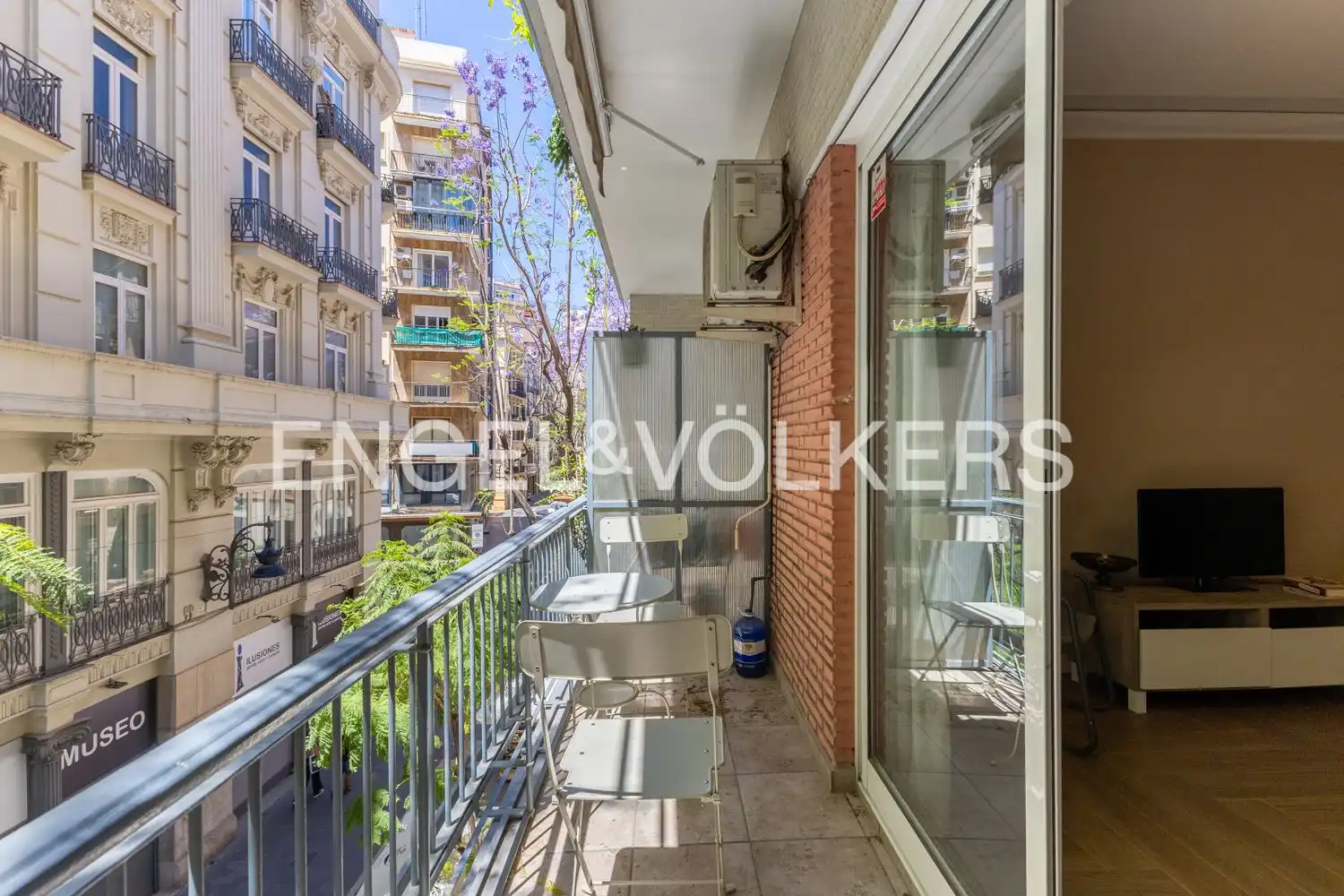 Terrasse von Wohnung zur Miete in Valencia mit Klimaanlage, Heizung und Terrasse