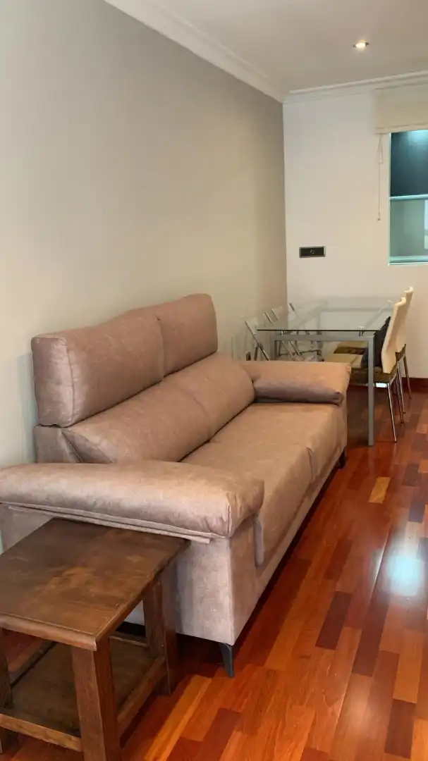 Sala de estar de Piso de alquiler en Albacete con Aire acondicionado, Calefacción y Parquet