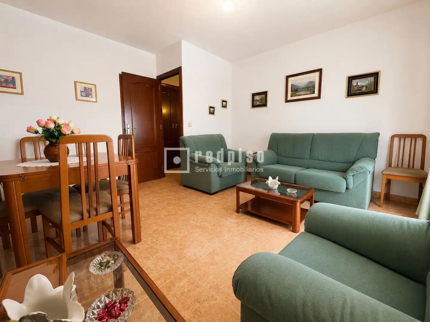 Living room of Flat for sale in Getafe  with Air Conditioner, Heating and Terrace