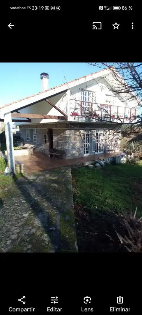 Terrassa de Casa o xalet en venda en Punxín