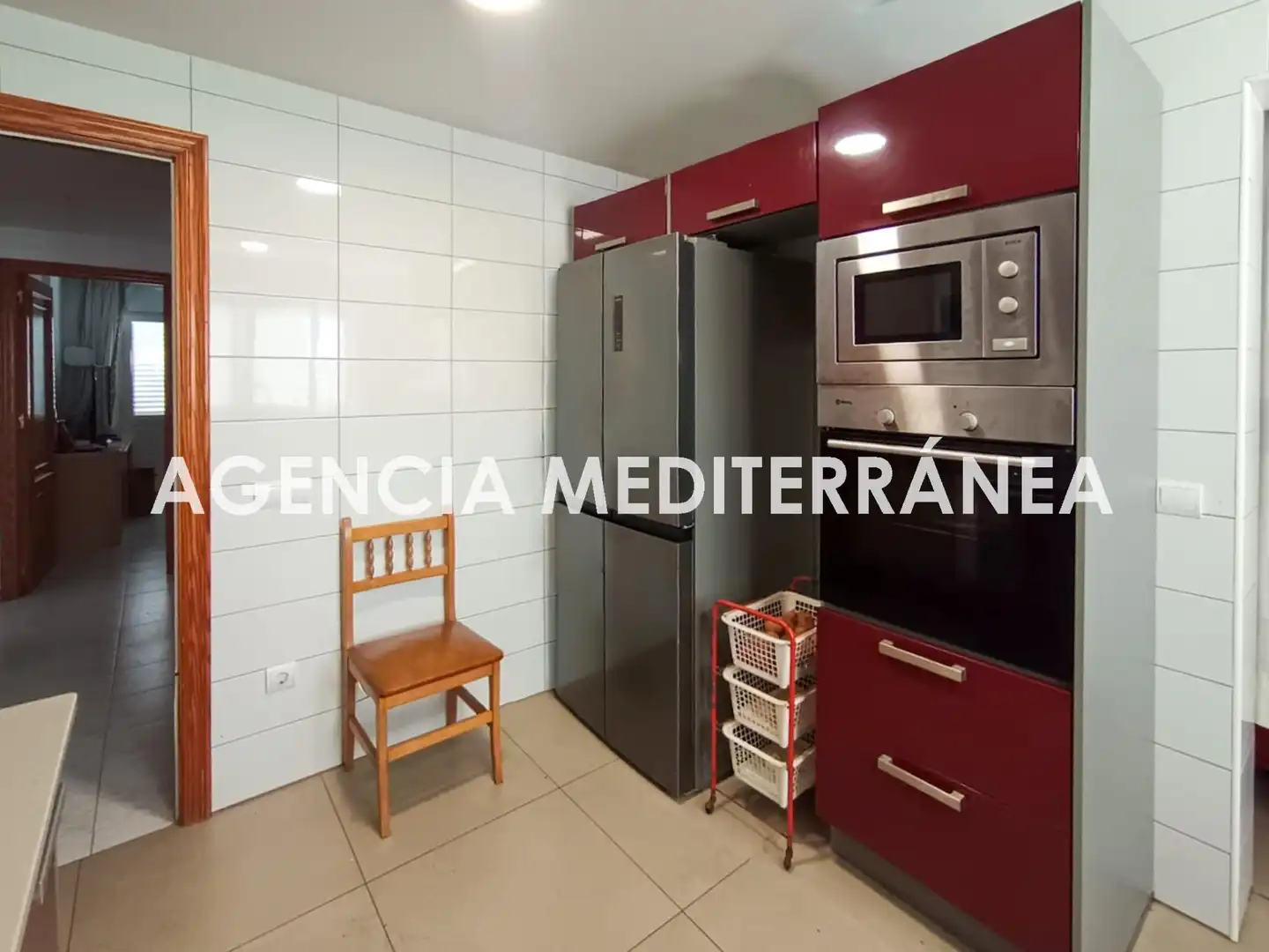 Cuina de Apartament en venda en Santa Eulària des Riu amb Aire condicionat, Calefacció i Jardí privat
