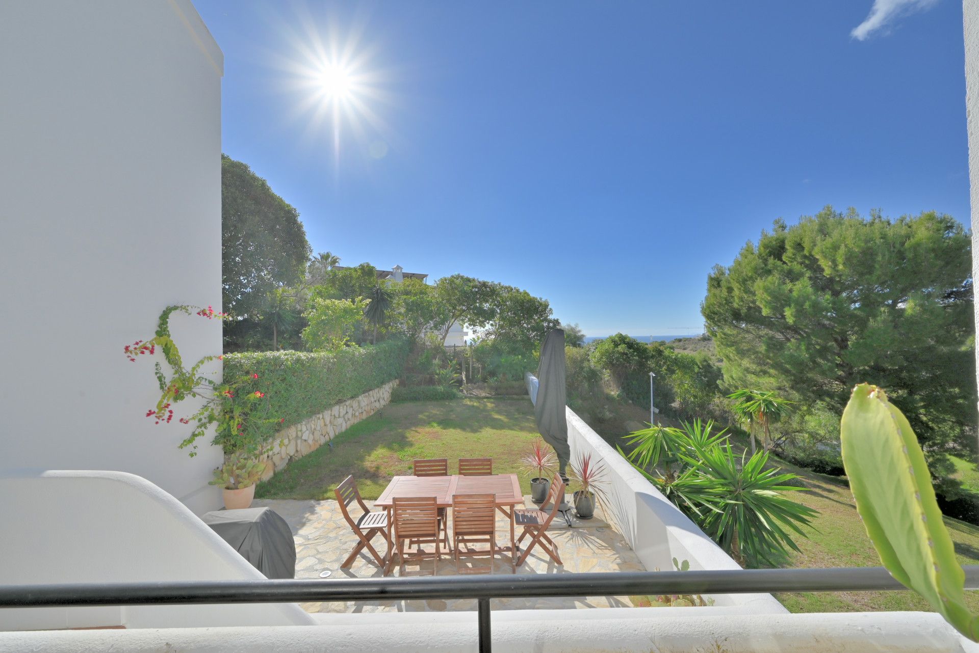 Jardí de Casa adosada en venda en Mijas amb Aire condicionat, Jardí privat i Terrassa