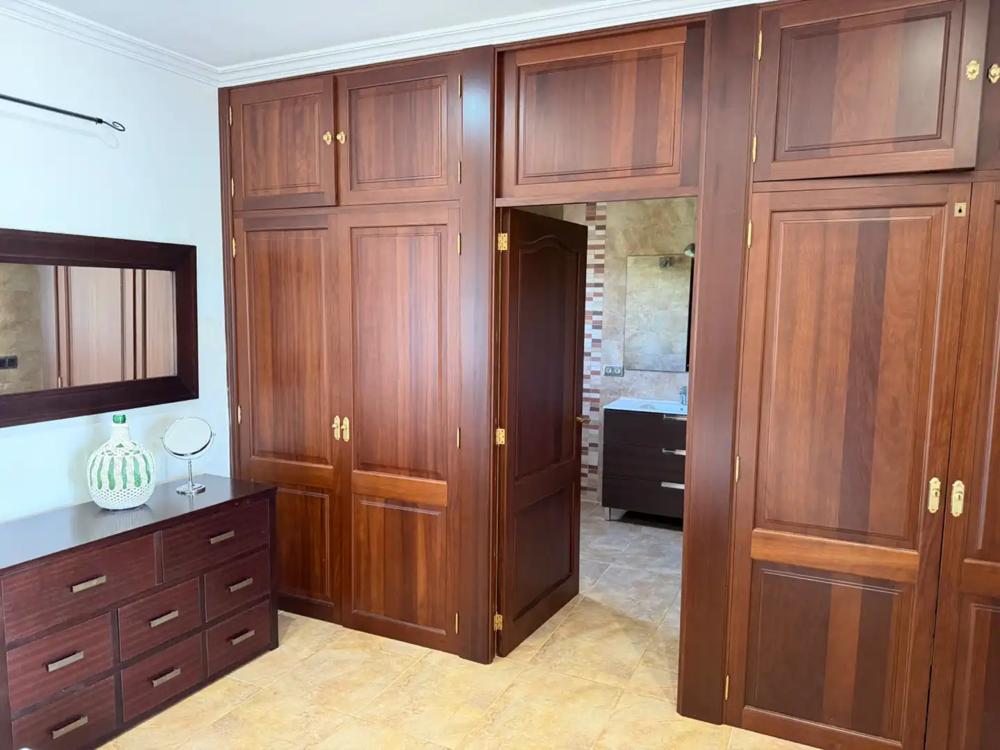 Habitación de Finca rústica de alquiler en Manacor con Aire acondicionado, Calefacción y Jardín privado