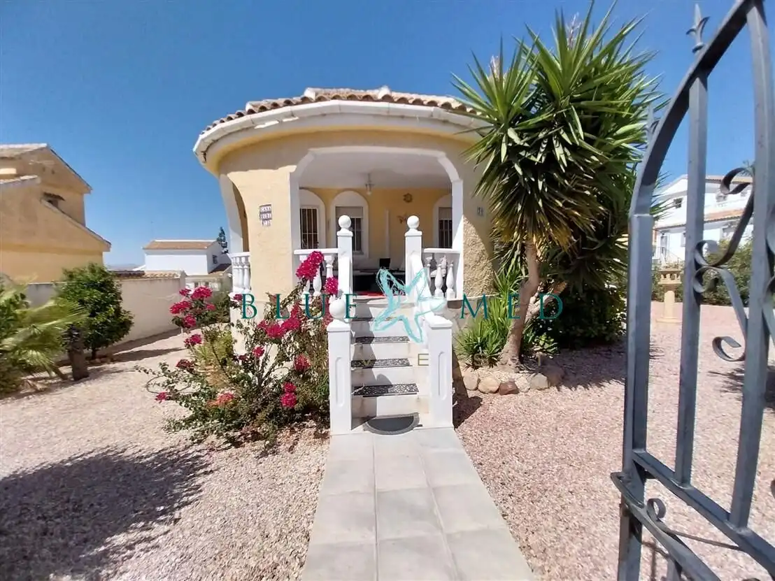 Vista exterior de Casa o chalet en venta en Mazarrón con Aire acondicionado, Calefacción y Jardín privado