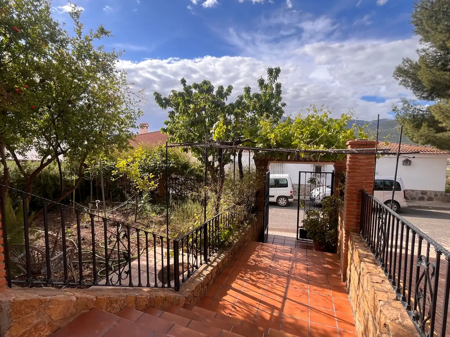 Jardí de Casa o xalet en venda en Laujar de Andarax