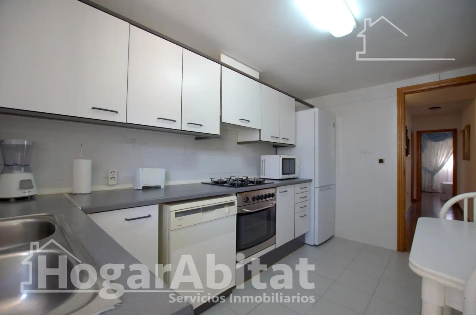 Küche von Wohnung zum Verkauf in Cullera mit Terrasse, Möbliert und Balkon