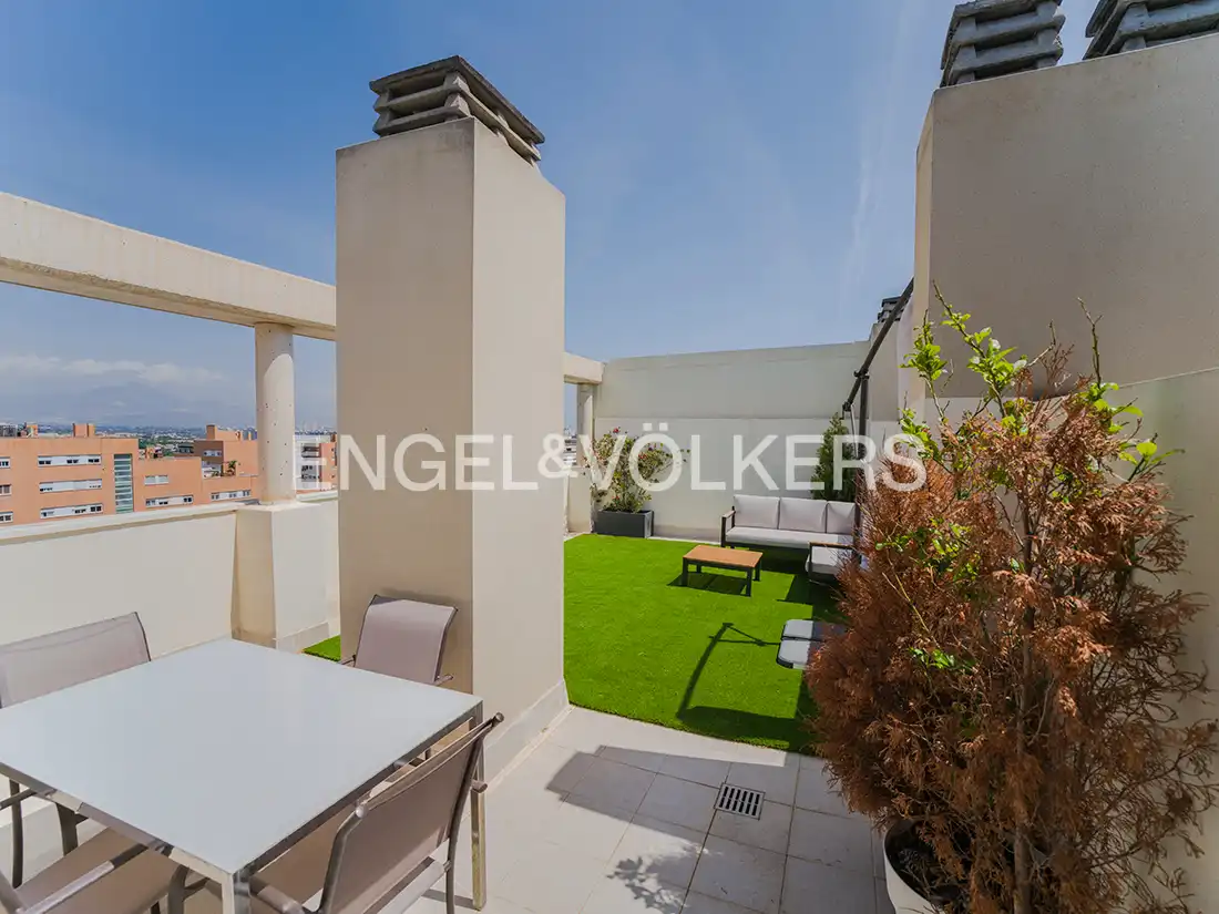 Terrace of Attic for sale in Alicante / Alacant  with Air Conditioner, Heating and Terrace