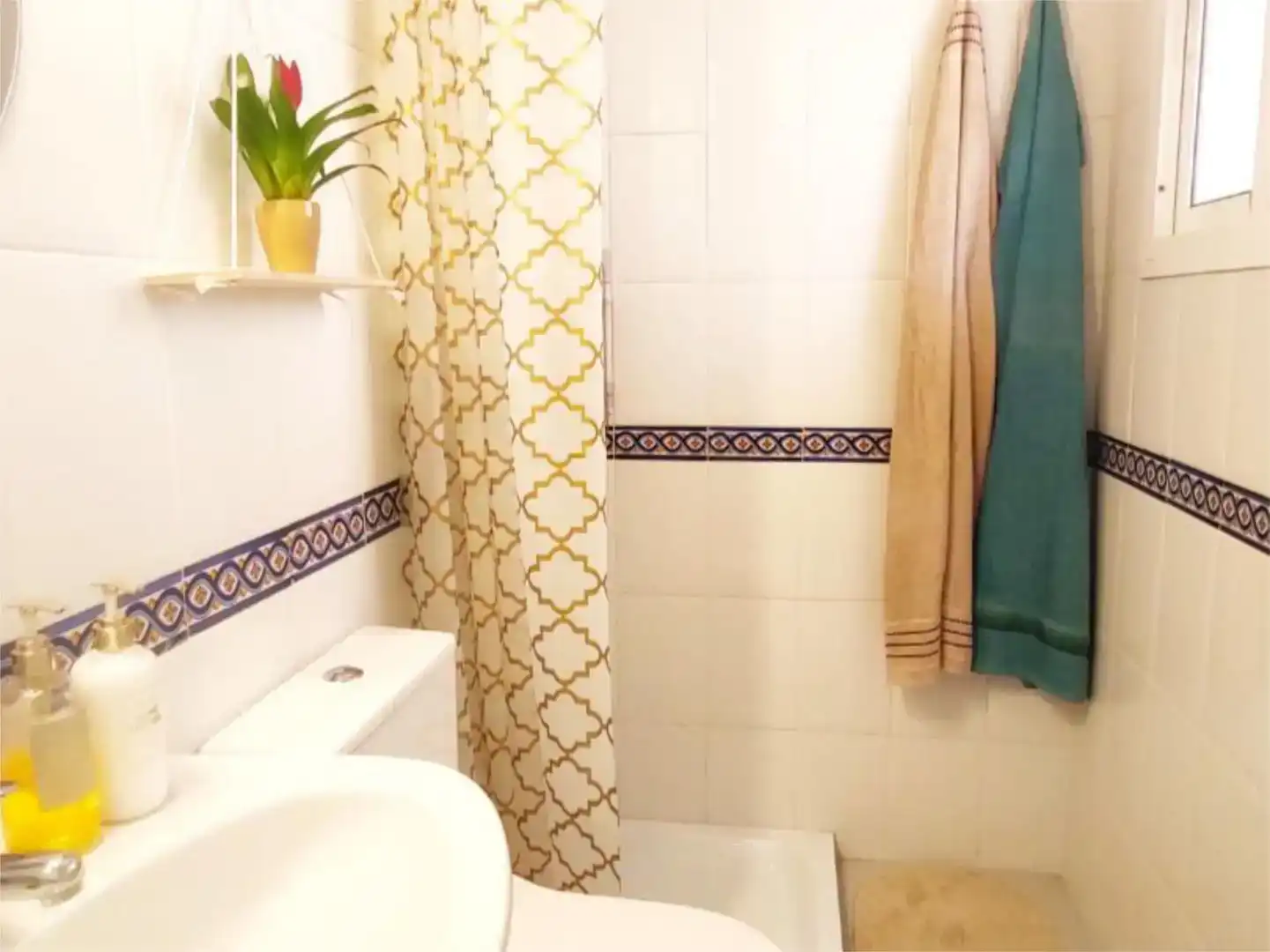 Bany de Apartament de lloguer en Mijas