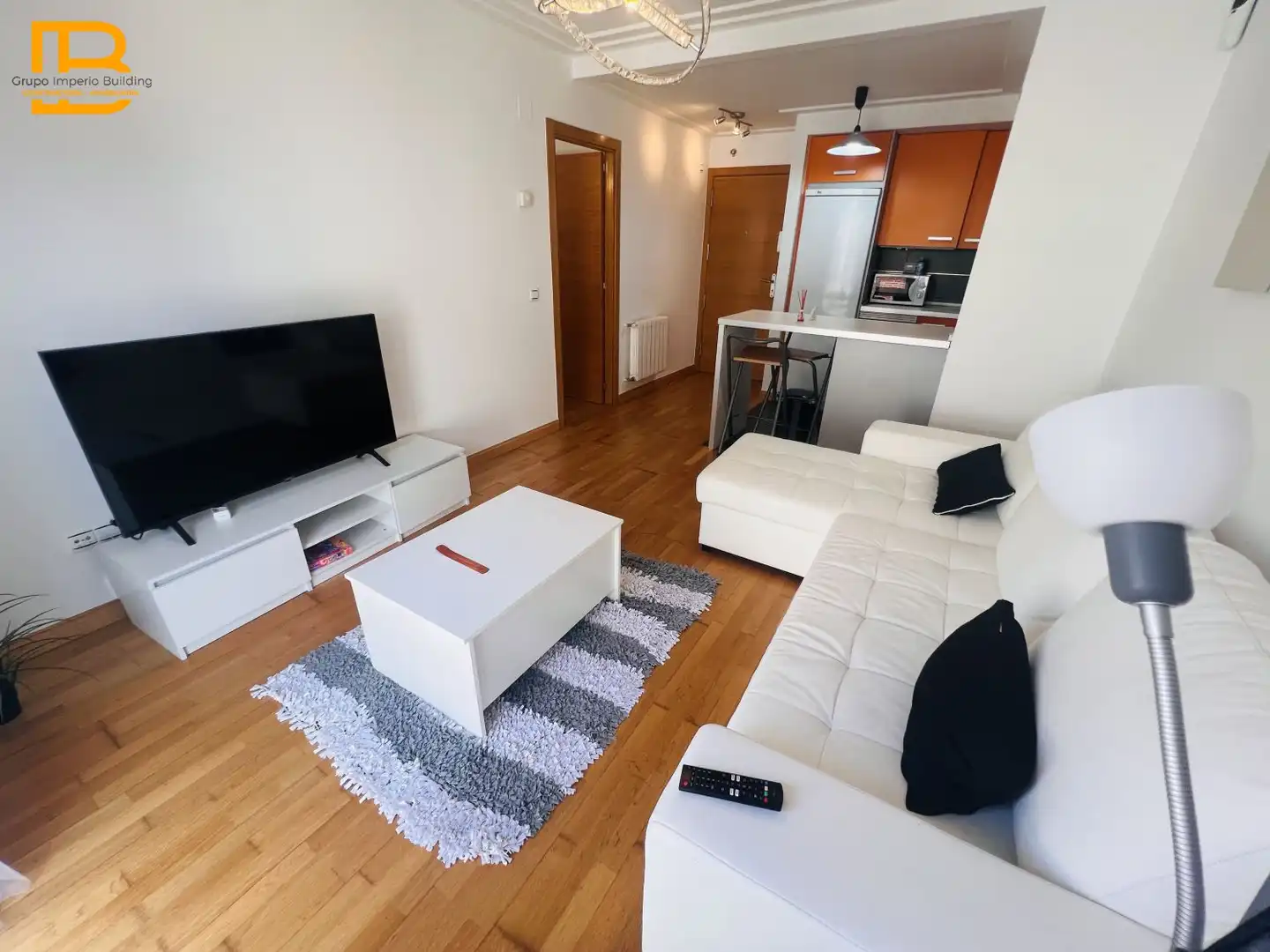 Living room of Flat for sale in Ramales de la Victoria  with Heating, Parquet flooring and Storage room