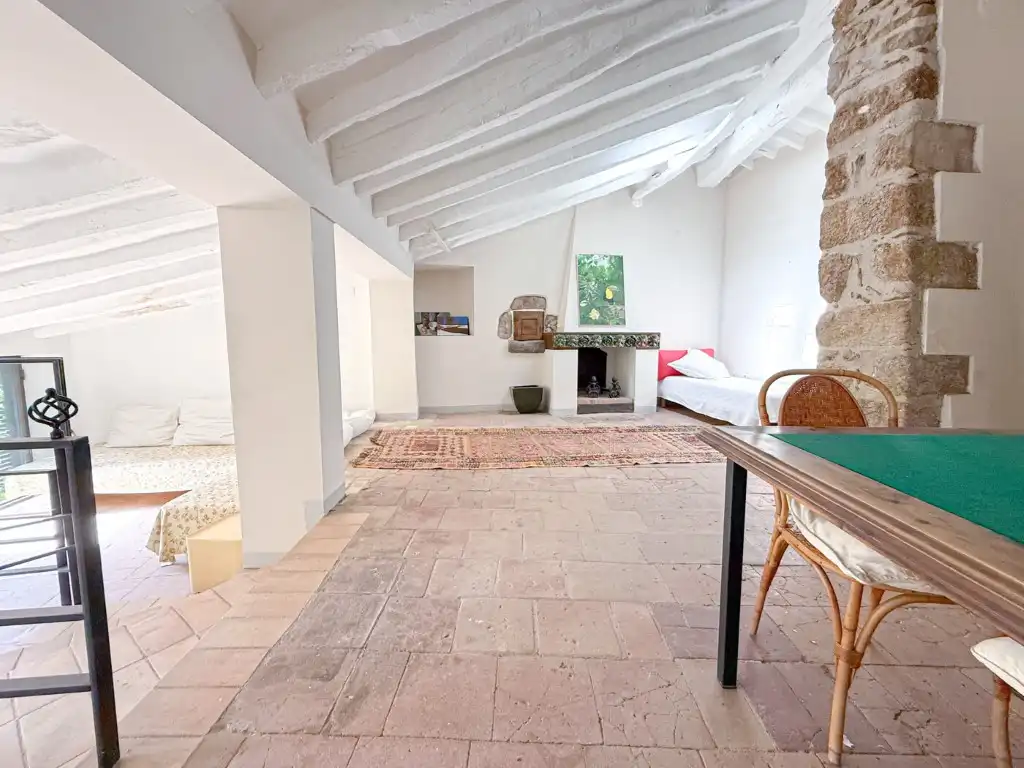 Sala de estar de Casa o chalet en venta en Espolla con Amueblado