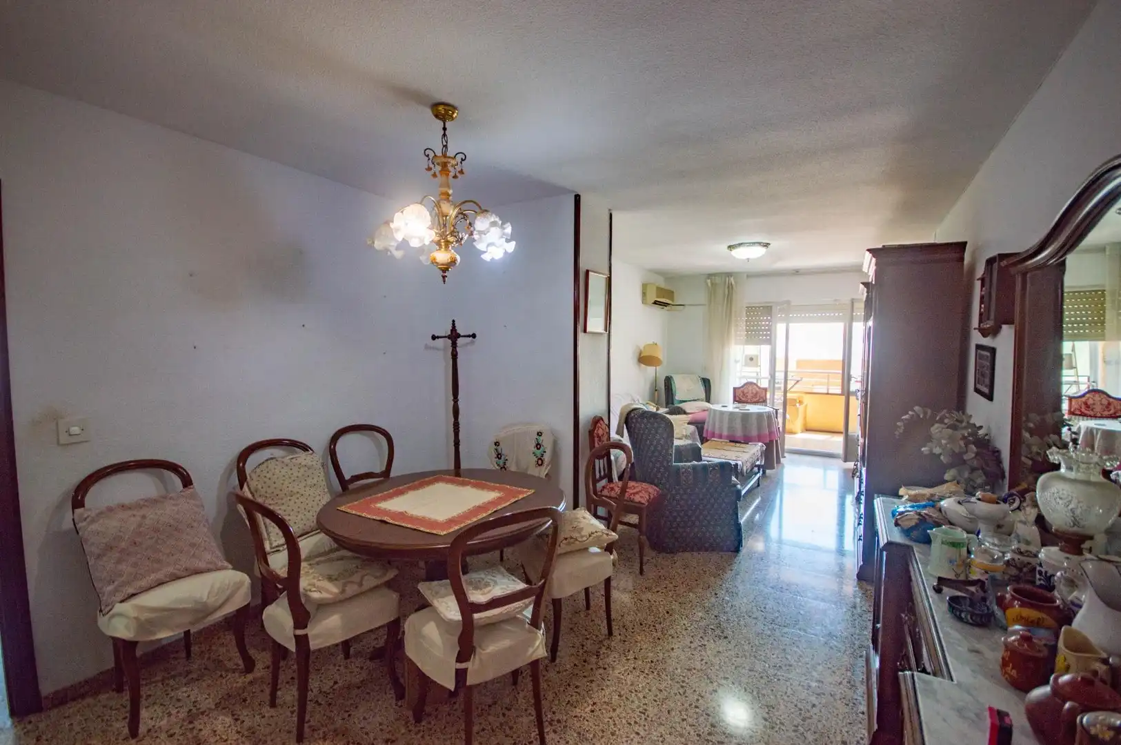 Comedor de Piso en venta en Alicante / Alacant con Aire acondicionado y Balcón