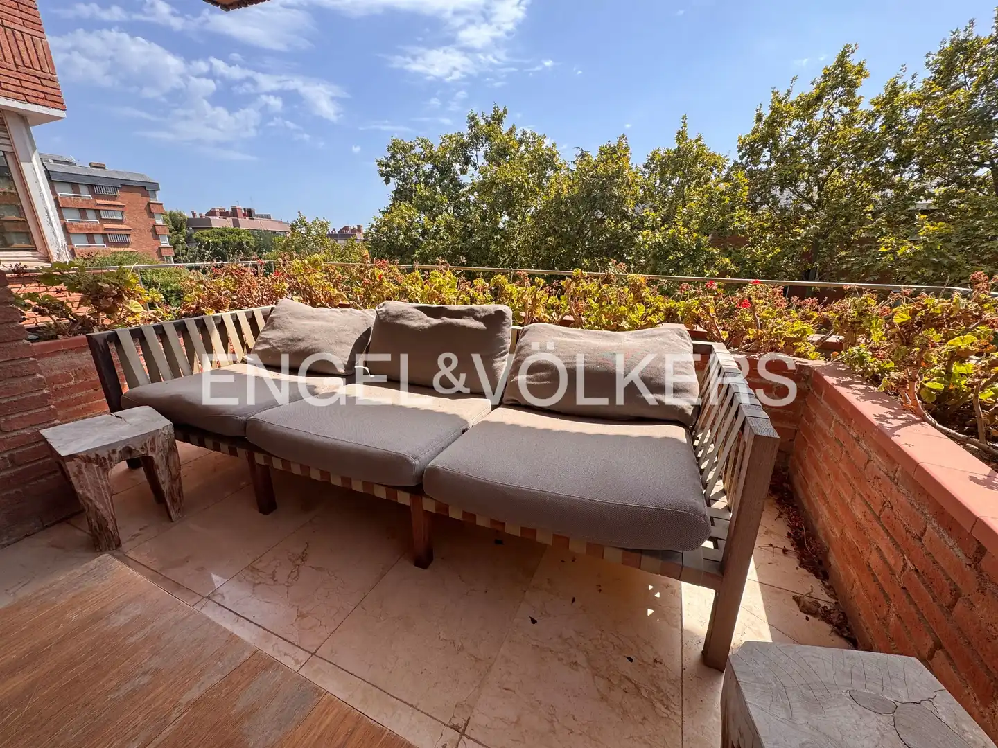 Terrace of Flat for rent in Les Corts