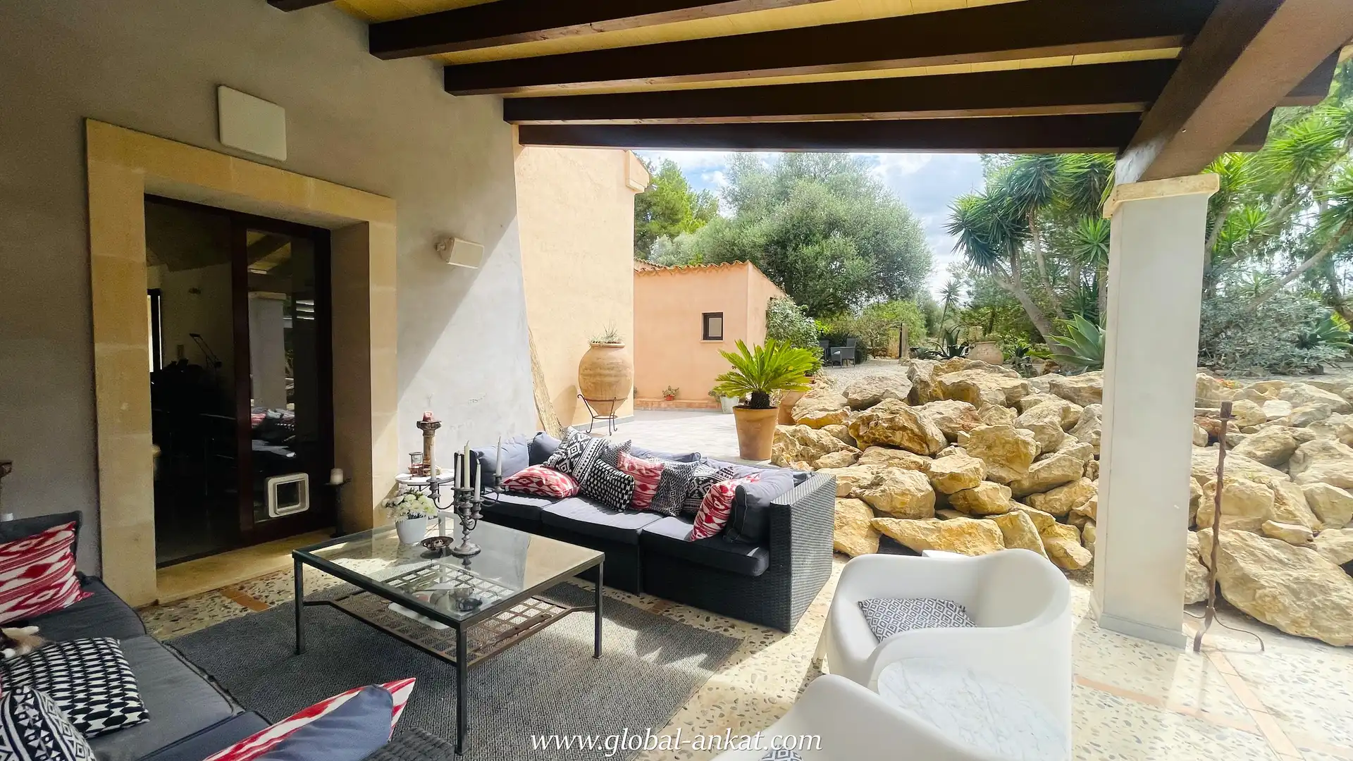 Terraza de Casa o chalet en venta en Felanitx con Aire acondicionado, Calefacción y Jardín privado