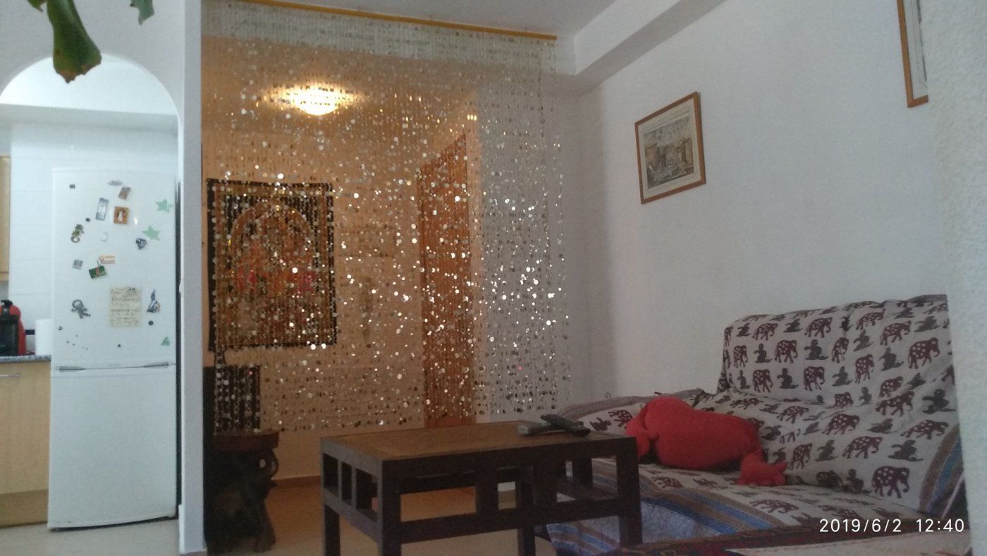 Living room of Flat to rent in Villajoyosa / La Vila Joiosa  with Air Conditioner, Heating and Private garden