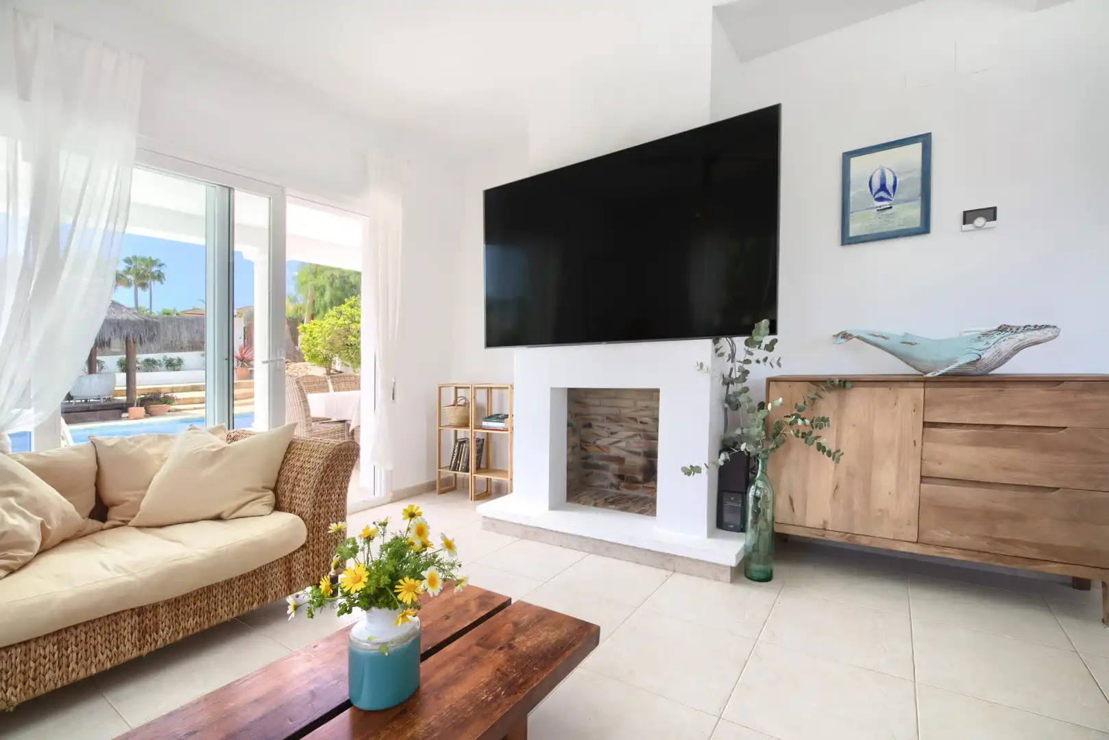 Living room of Houses for sale in Jávea / Xàbia  with Private garden and Community pool