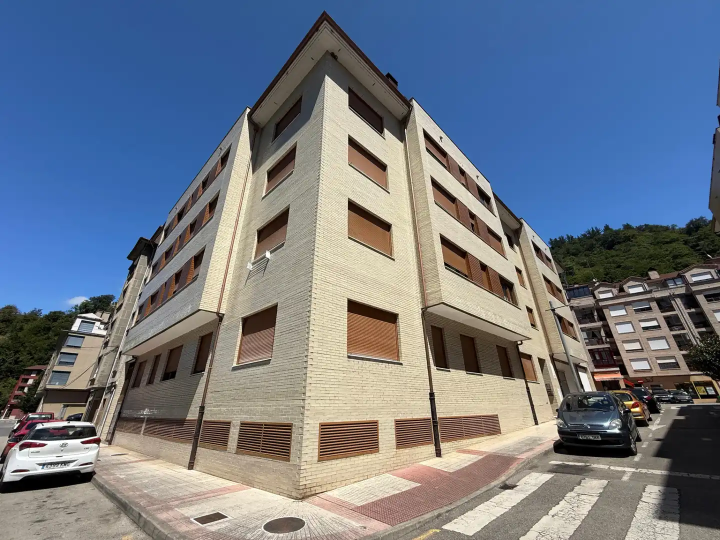 Vista exterior de Pis en venda en Aller