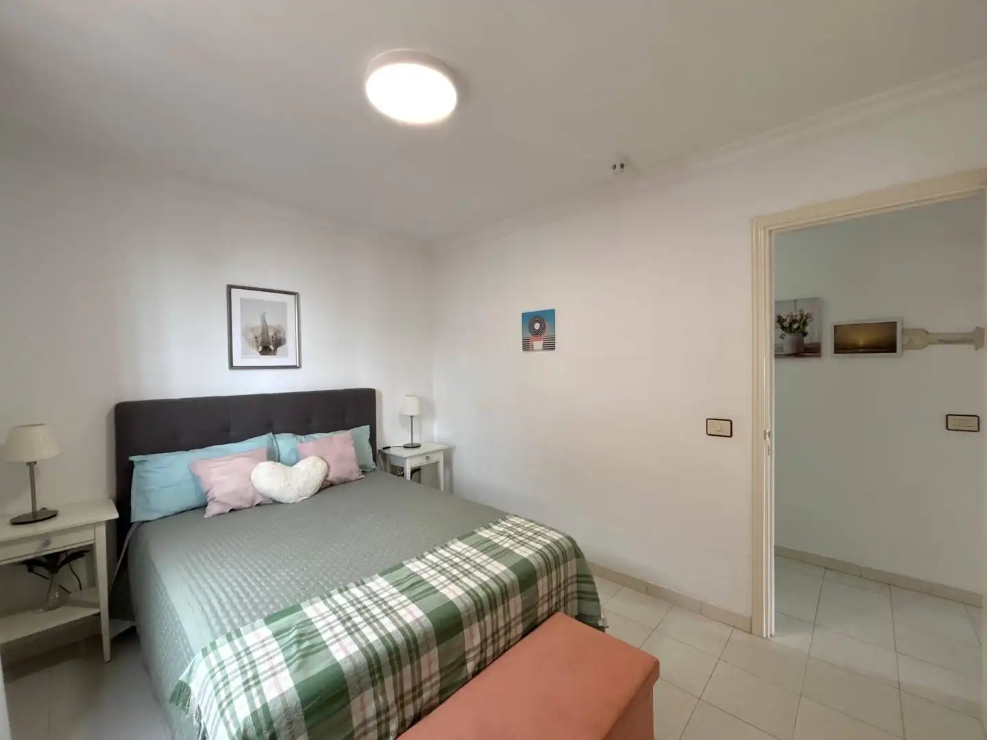Dormitori de Apartament de lloguer en Santiago del Teide amb Terrassa, Moblat i Balcó