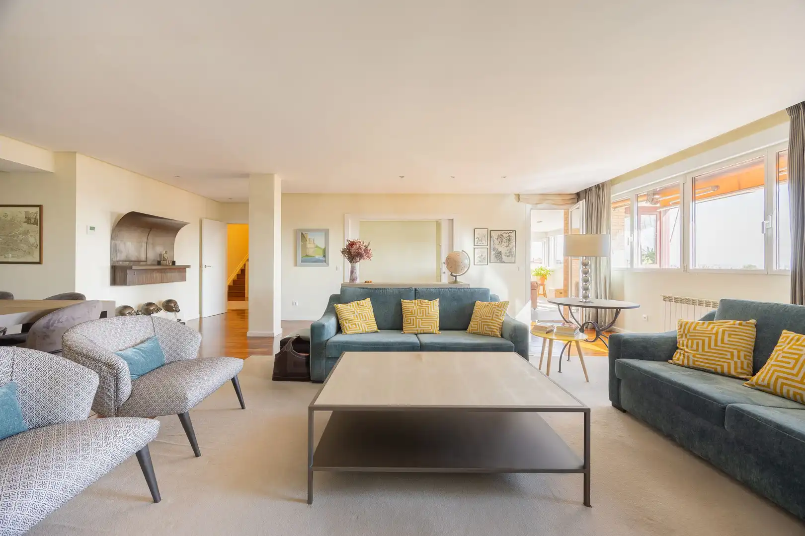Sala de estar de Dúplex en venta en Madrid con Calefacción