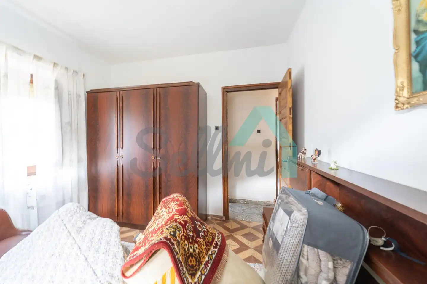 Dormitori de Casa adosada en venda en Cangas del Narcea amb Calefacció, Jardí privat i Terrassa