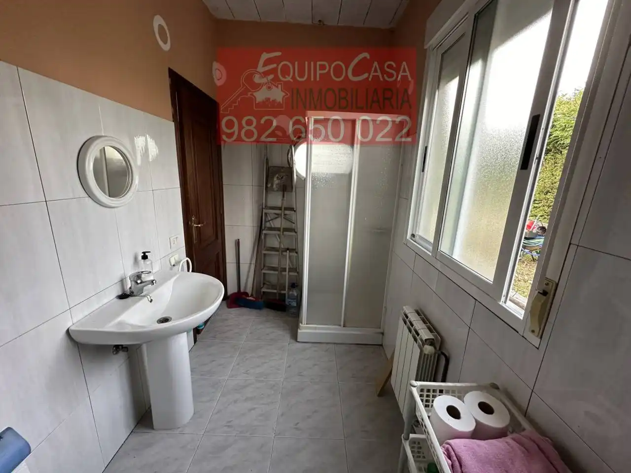 Baño de Casa o chalet en venta en Lugo con Calefacción, Jardín privado y Amueblado