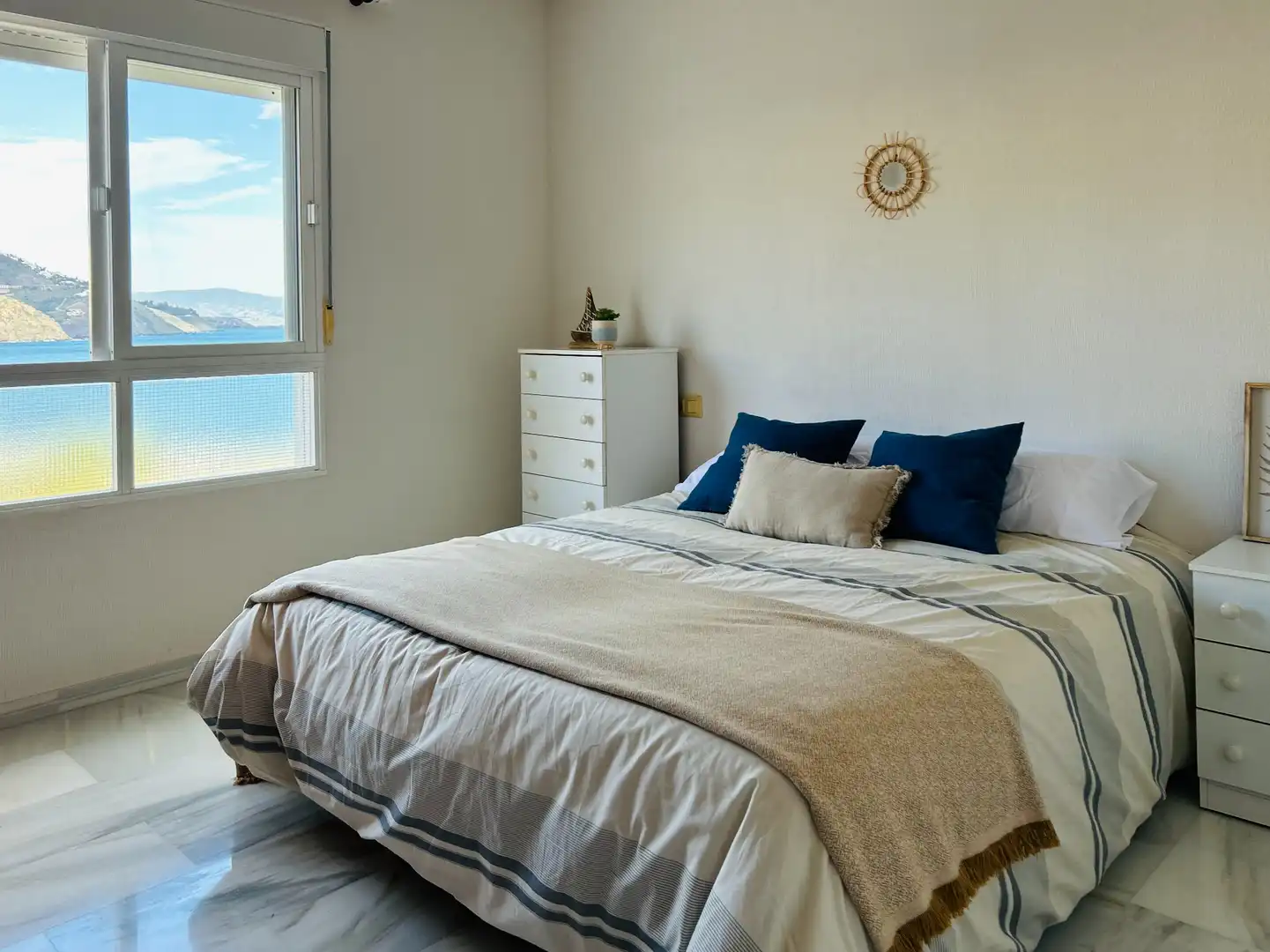 Bedroom of Flat for rent in Almuñécar  with Terrace, Furnished and Washing machine