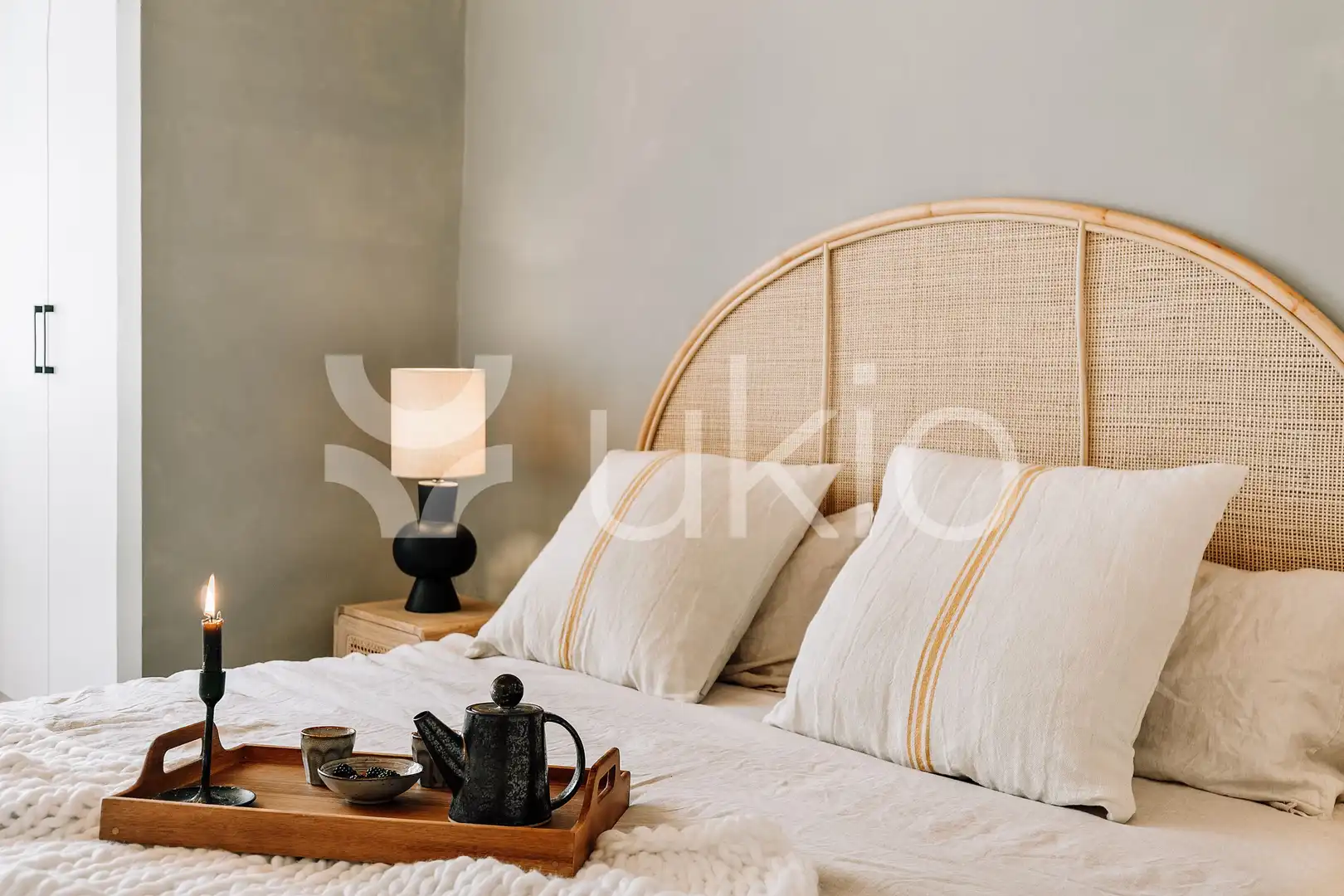 Habitación de Apartamento de alquiler en Barcelona con Aire acondicionado, Calefacción y Terraza