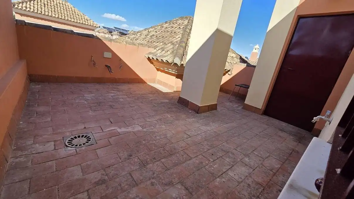 Terrassa de Casa adosada en venda en Dos Hermanas