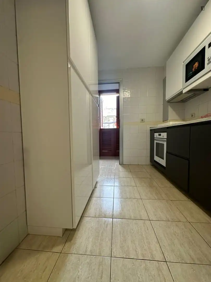 Kitchen of Apartments for share in Las Palmas de Gran Canaria  with Furnished, Oven and Microwave