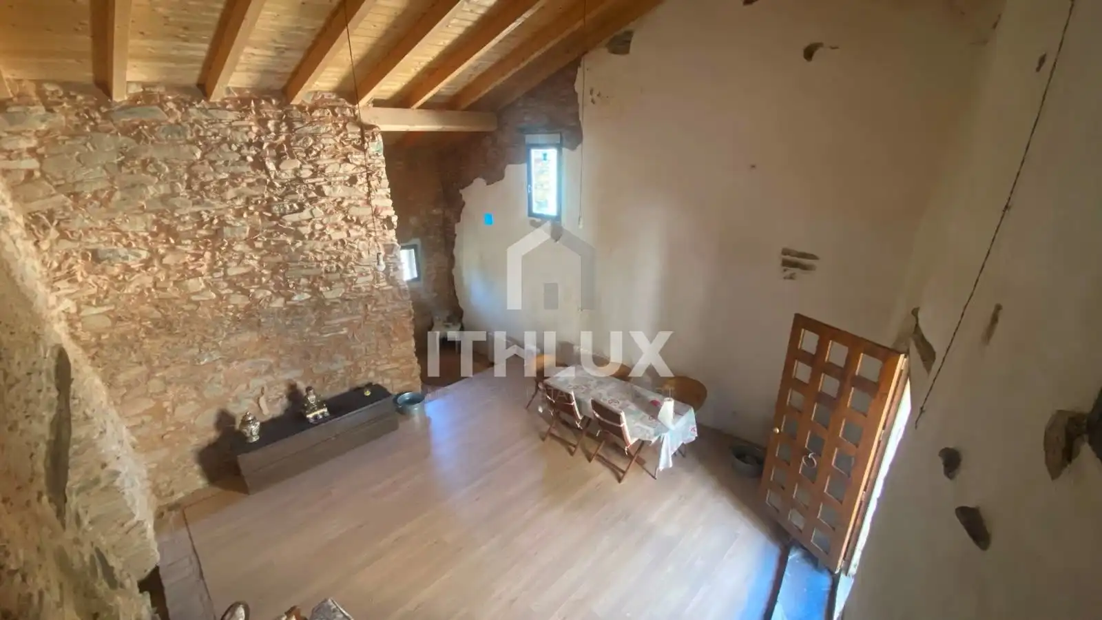Sala de estar de Casa adosada en venta en Pinofranqueado