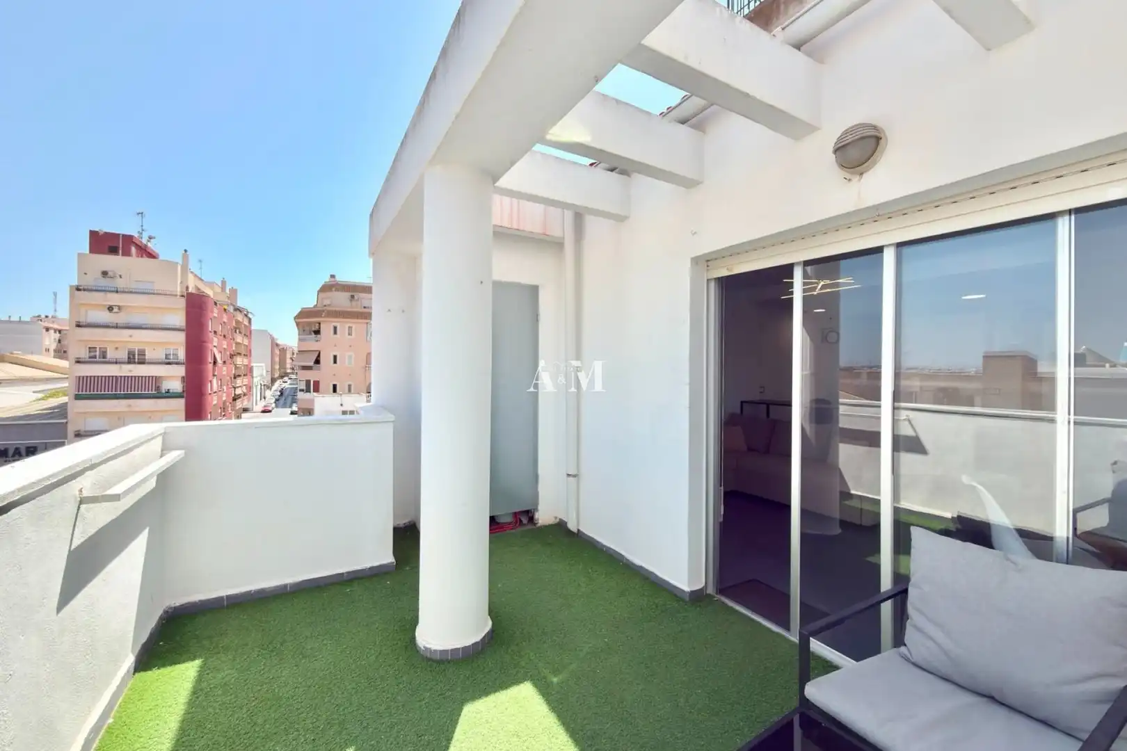 Balcony of Flat for rent in Torrevieja  with Terrace, Furnished and Washing machine