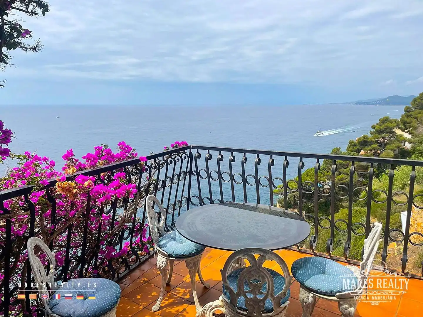 Terraza de Casa o chalet en venta en Lloret de Mar con Calefacción, Jardín privado y Piscina