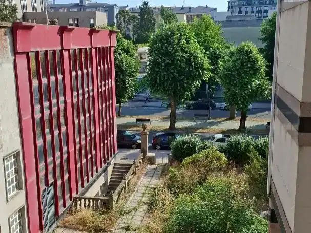 Vista exterior de Pis en venda en Lugo amb Jardí privat, Parquet i Traster