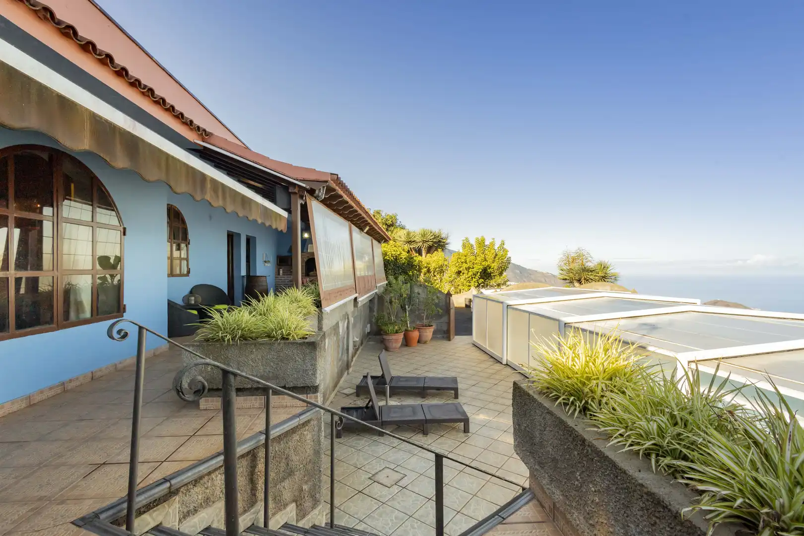 Terrasse von Country house zum Verkauf in La Orotava mit Privatgarten, Terrasse und Abstellraum