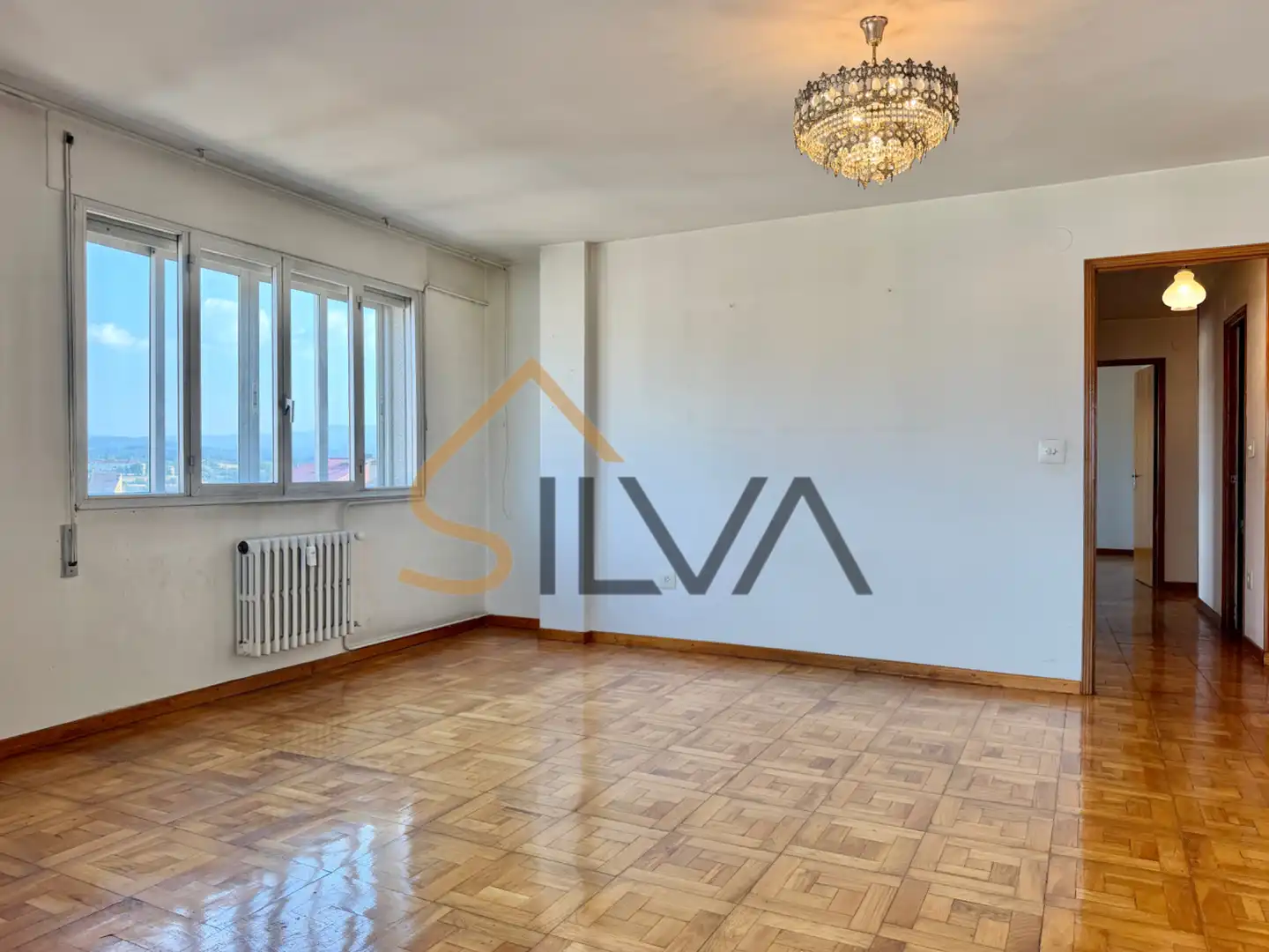 Living room of Flat for sale in Monforte de Lemos  with Storage room and Balcony