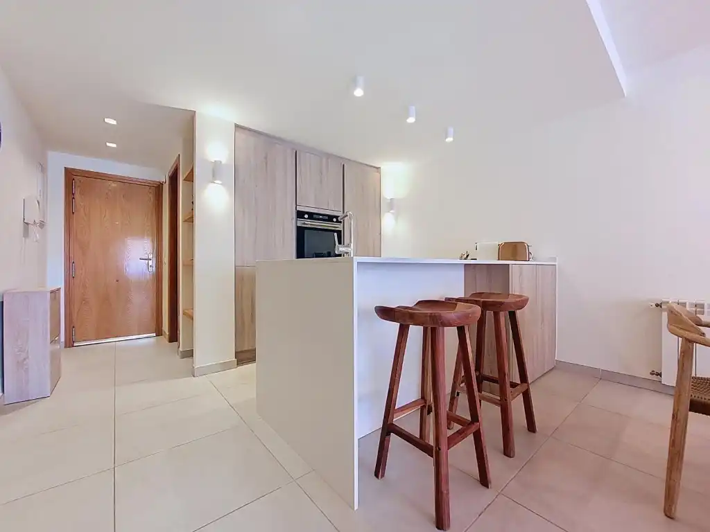 Kitchen of Flat for rent in Altea  with Air Conditioner, Heating and Private garden