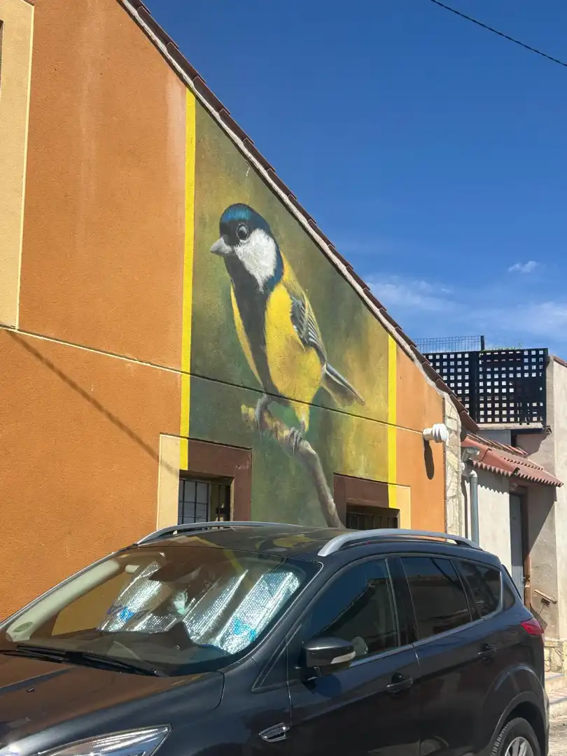 Vista exterior de Casa o chalet en venta en San Cristóbal de la Vega con Amueblado