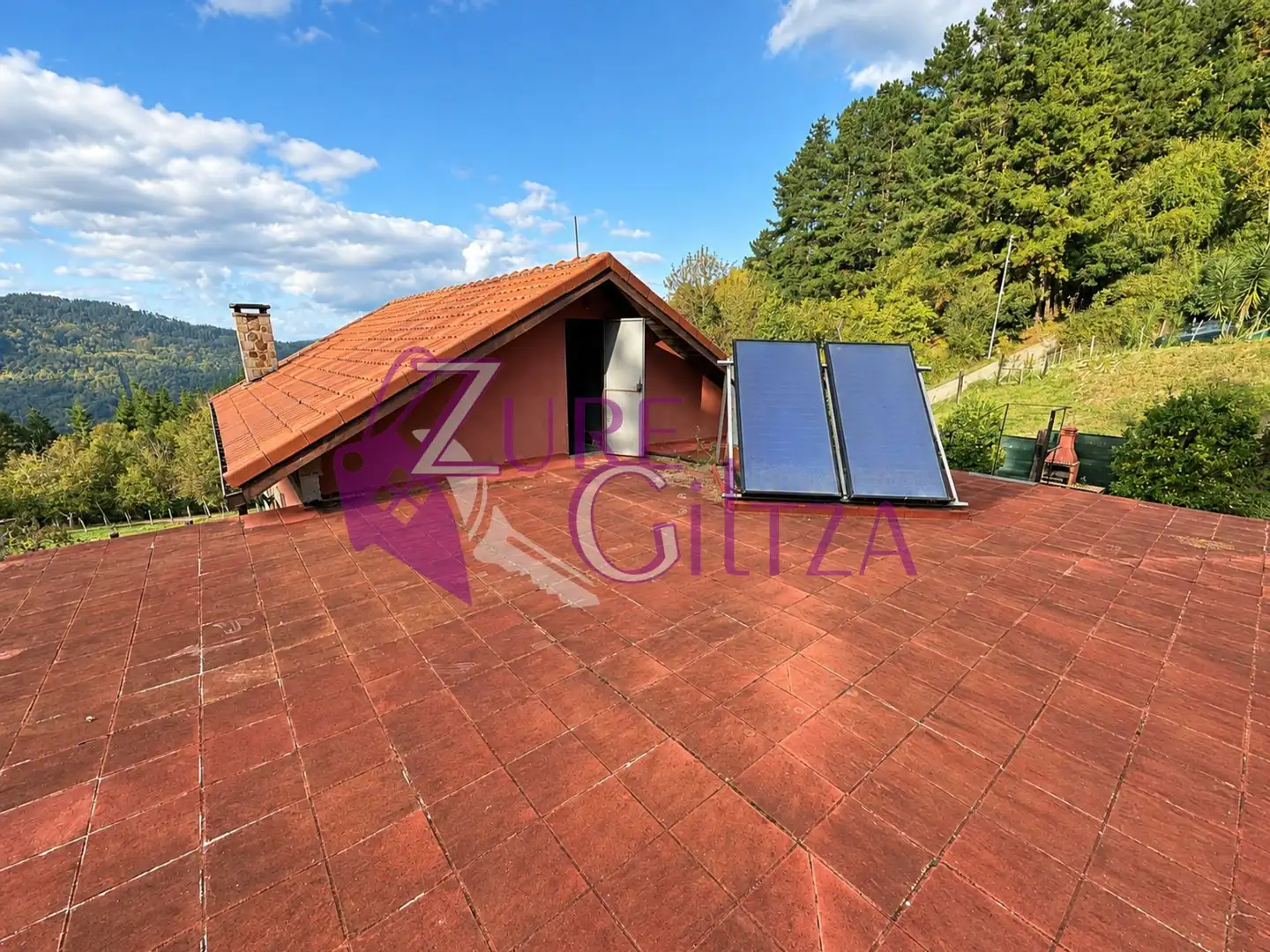 Terrassa de Casa o xalet en venda en Lemoa, Bizkaia