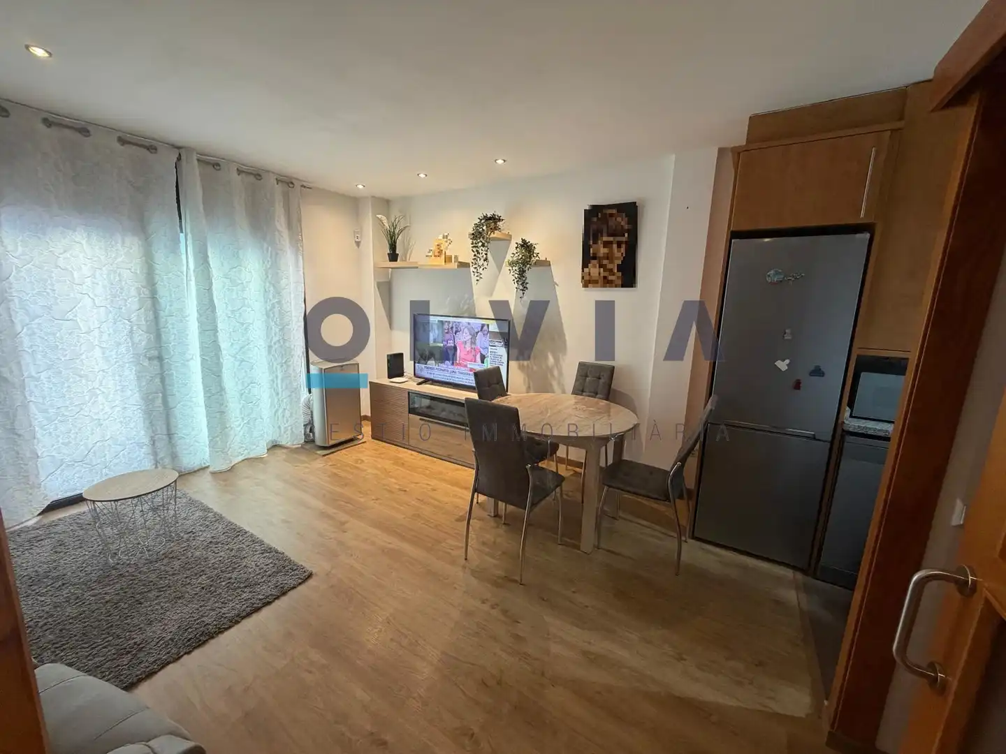 Living room of Flat for sale in Terrassa  with Terrace and Balcony