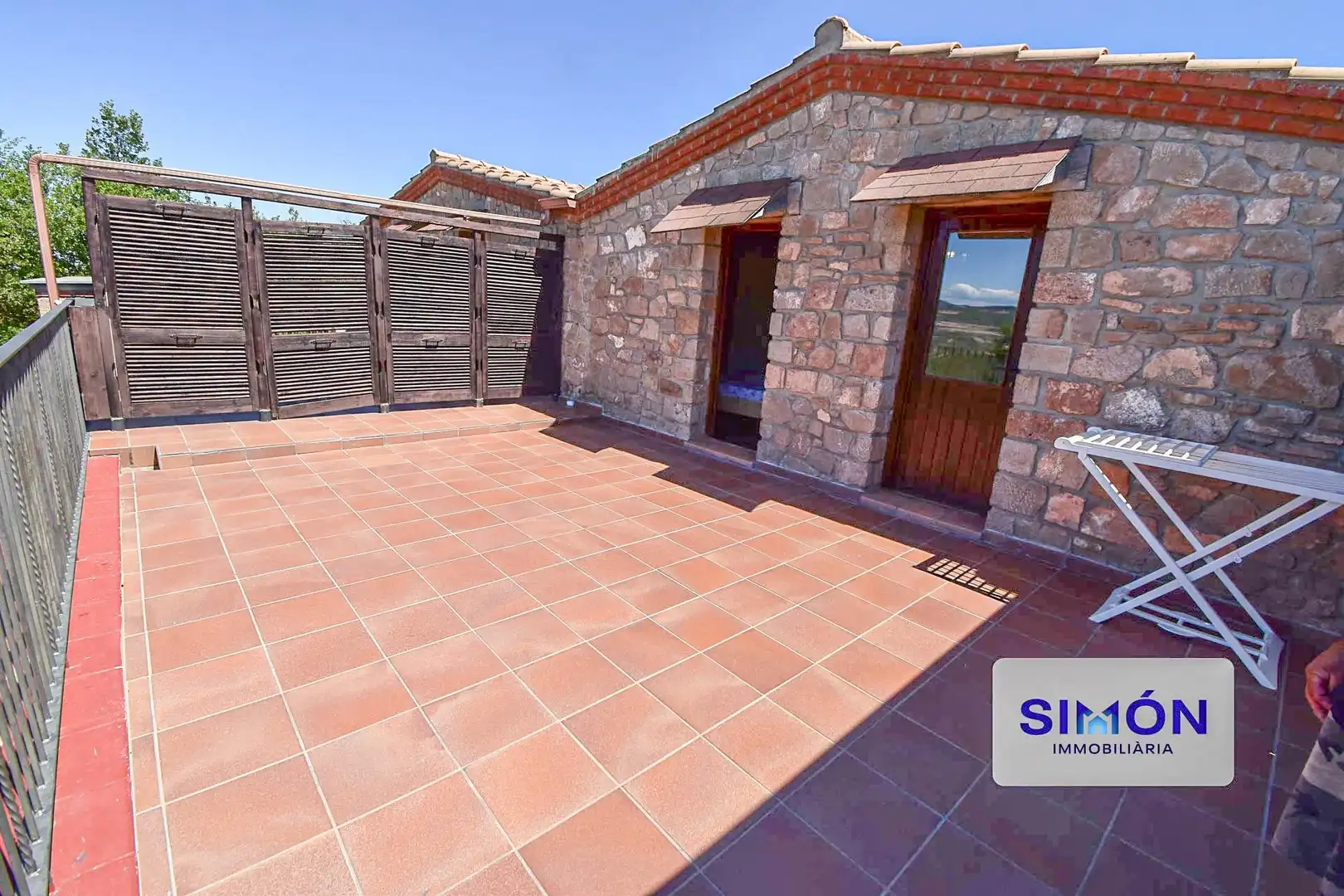 Terrassa de Finca rústica en venda en Sant Pere Sallavinera amb Aire condicionat, Calefacció i Terrassa