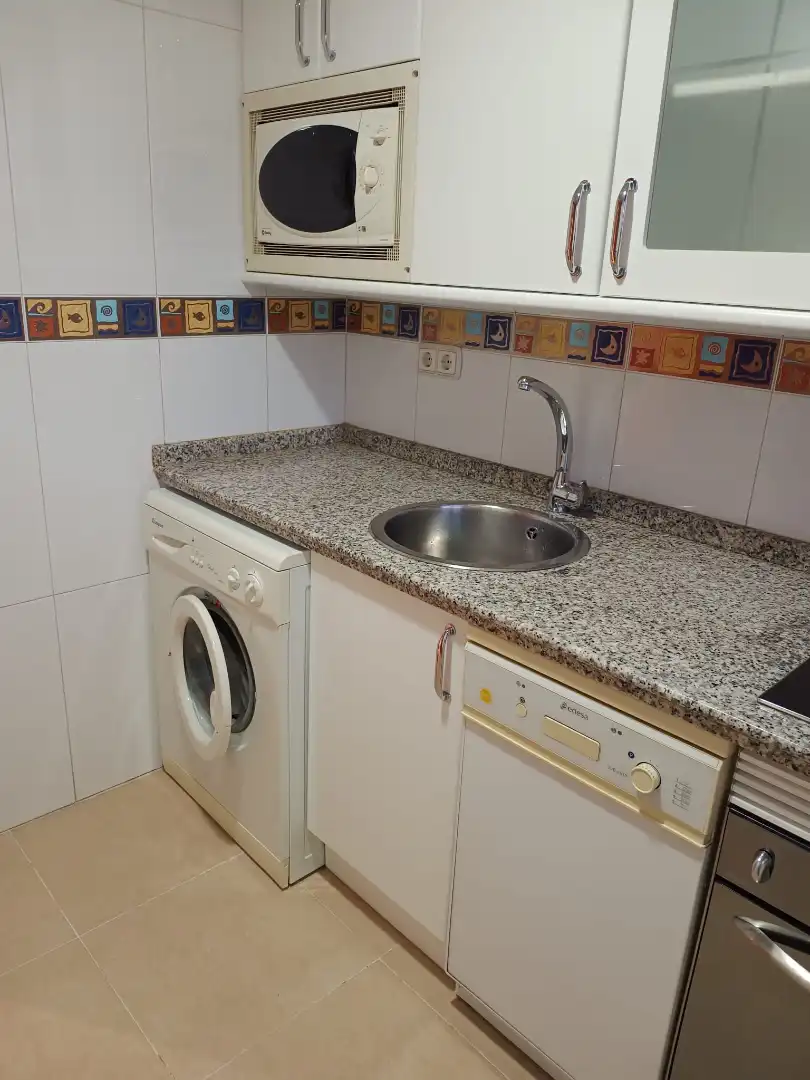 Cocina de Apartamento de alquiler en Palencia con Amueblado