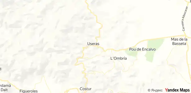 Vista exterior de Finca rústica en venta en Useras /  Les Useres