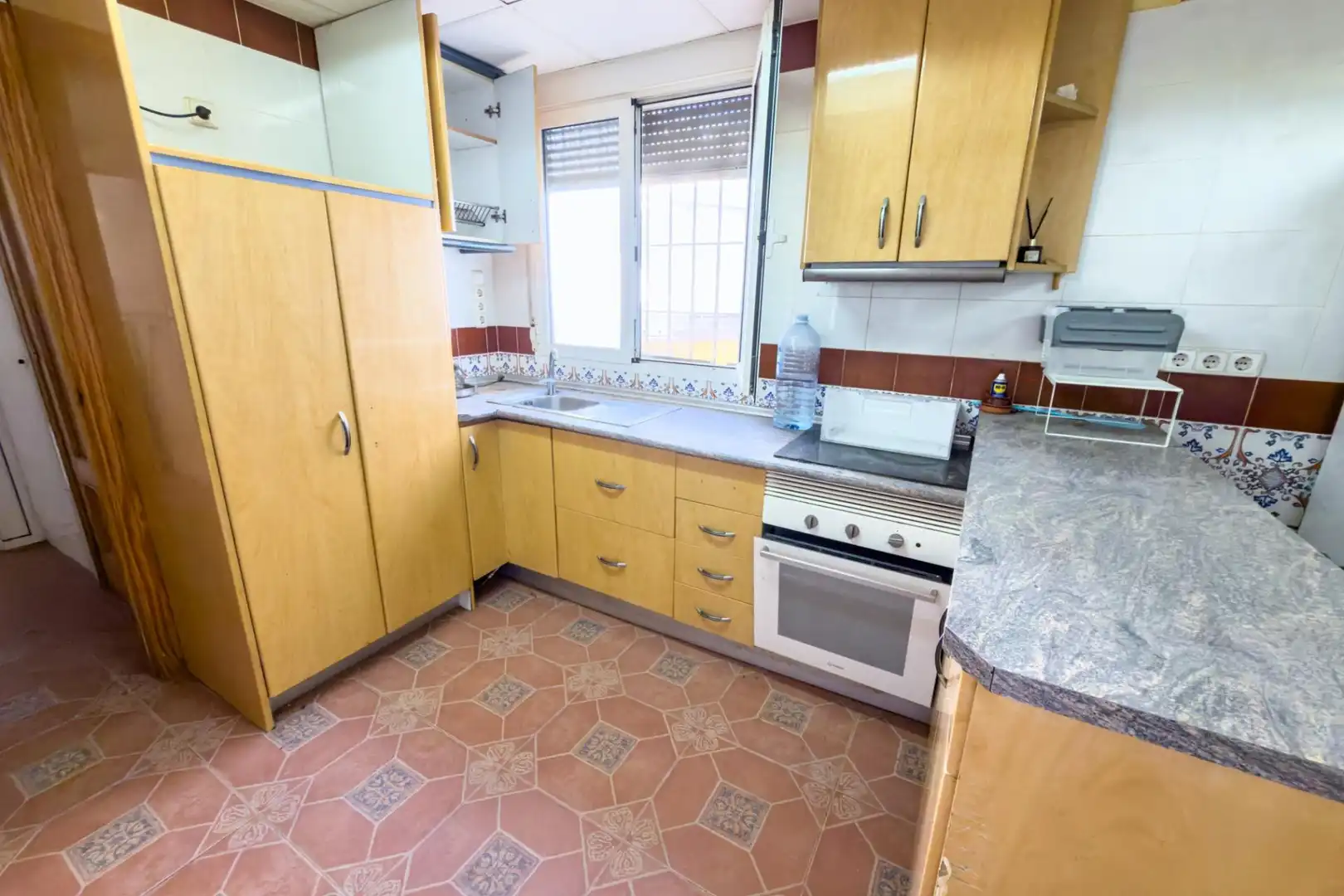 Cocina de Finca rústica en venta en San Javier con Aire acondicionado, Calefacción y Jardín privado